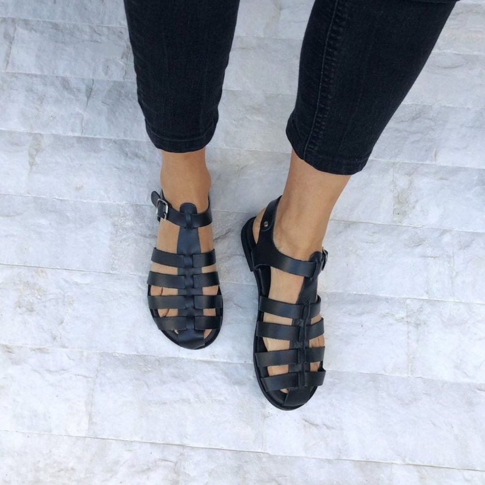 New Handmade in Greece Gladiator Sandals